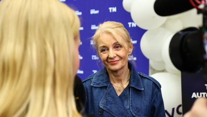 FOTO: Veronika Žilková při rozhovoru pro eXtra.cz.