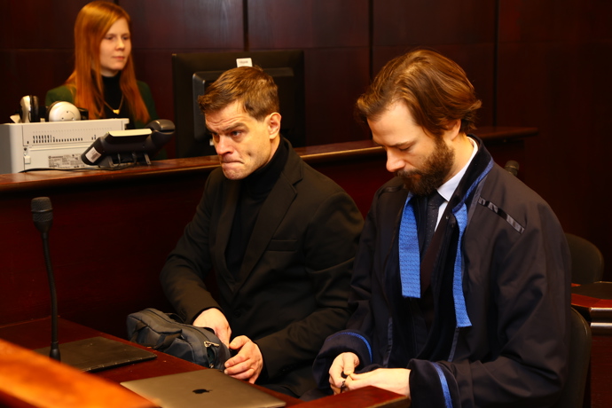 FOTO: Adam Kraus byl osobně přítomný, vypadal ustaraně. – stránka 4