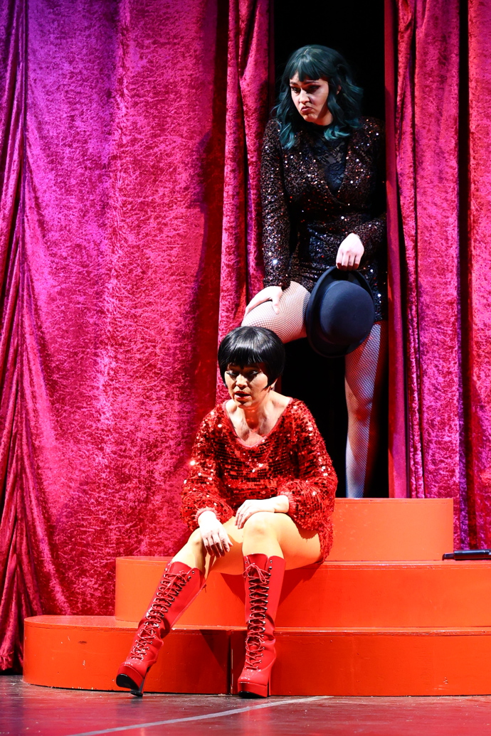 FOTO: Alena Mihulová v představení Opona nahoru. – stránka 2