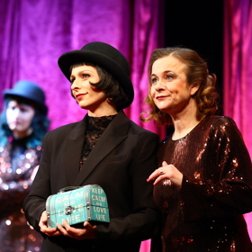 Petra Špalková ve hře Opona nahoru. 