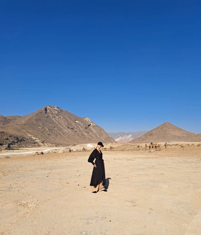 FOTO: Ivana Jirešová v Ománu. – stránka 15