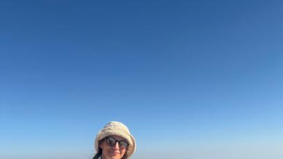 FOTO: Ivana Jirešová obdivuje krásy Ománu.