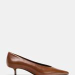 Kožené boty na tenkém podpatku, Zara, 1 299 Kč