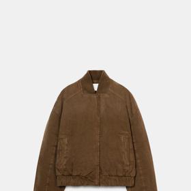 Prošívaná bunda bomber, Zara, 1199 Kč