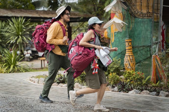 FOTO: Džami a Damir rozhodně nepatřili mezi nejrychlejší účastníky, diváci si je ale oblíbili. – stránka 5