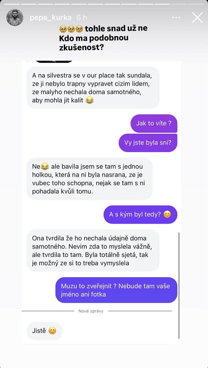 FOTO: Josef Kůrka zveřejnil zprávy, které mu chodí od údajných svědků. – stránka 4