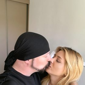 Bohuš Matuš může být na svoji krásnou manželku pyšný. 