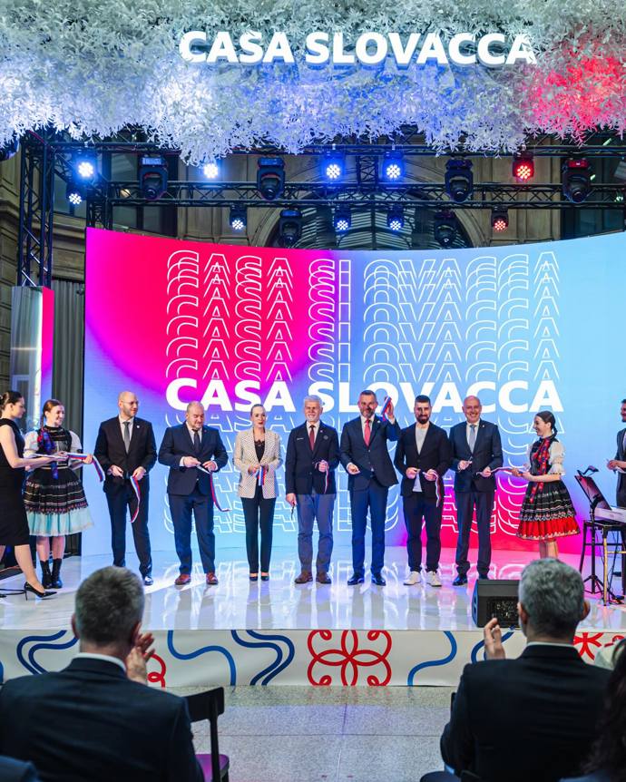 FOTO: Slovensko má na olympiádě také svůj dům Casa Slovacca. – stránka 1