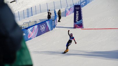 FOTO: Zuzana Maděrová vybojovala zlatou medaili v paralelním obřím slalomu.