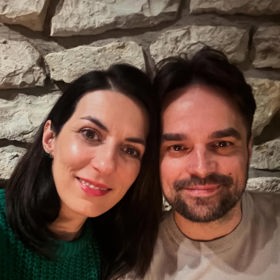 Markéta Pekarová Adamová s manželem Tomášem.