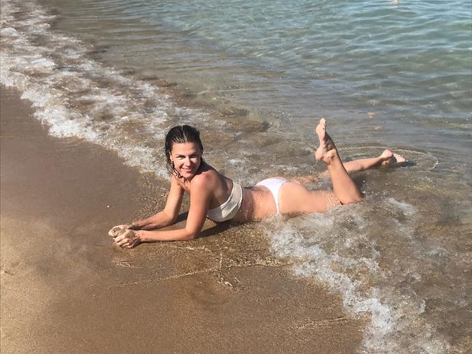 FOTO: Kateřina Smejkalová po svatbě Cinolter má stále skvělou postavu. – stránka 3