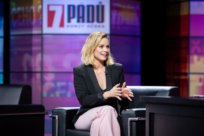 FOTO: Patricie Solaříková pobavila diváky. – stránka 1