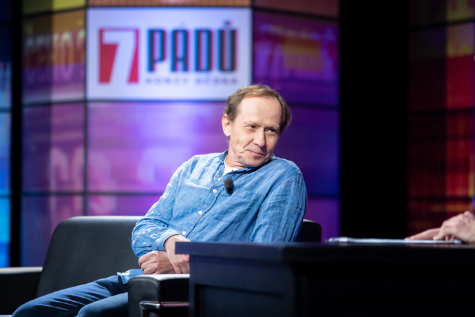 FOTO: Ondřej Malý v talkshow 7 pádů Honzy Dědka. – stránka 4