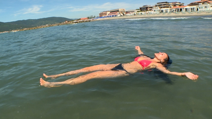 FOTO: Dáša je podruhé u moře. – stránka 7