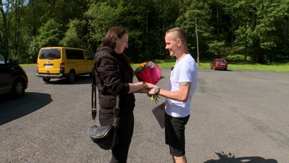 FOTO: Dojemné loučení.