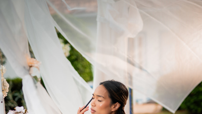 FOTO: Sarah Vu při přípravách na velkolepé finále.