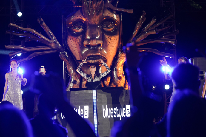 FOTO: Andrea Pomeje v rámci CK Blue Style odehrála koncert v Egyptě.