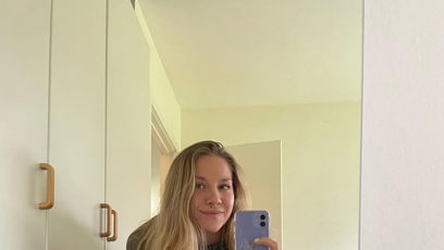 FOTO: Noemi Neubauerová na selfie.