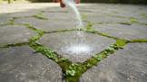 Poléváte mech na terase vroucí vodou? Děláte chybu, která ničí dlažbu. Zkuste raději trik se sodou
