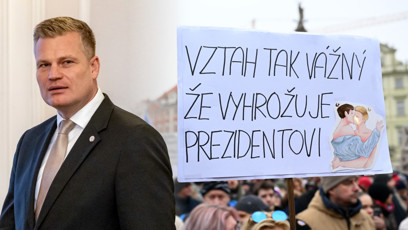 FOTO: Filip Turek zkritizoval demonstrující.