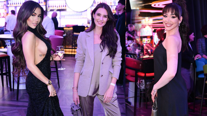 FOTO: Krásky na představení parfému.