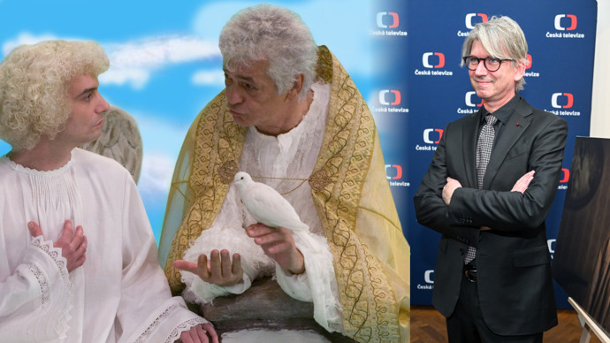 FOTO: Jiří Strach prozradil, že má roztočený díl Anděla Páně 3 i s Jiřím Bartoškou.