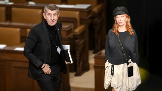 FOTO: Bára Štěpánová zkritizovala českou vládu.