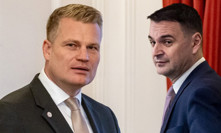 Filip Turek a Petr Macinka se dopoledne sešli u Miloše Zemana.