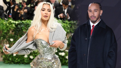 FOTO: Kim Kardashian má randit s Lewisem Hamiltonem.