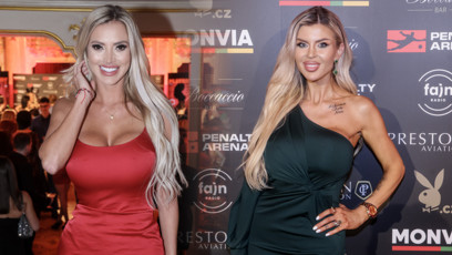 FOTO: Lela Ceterová a Denise Ayverdi se setkali na Playboy party.