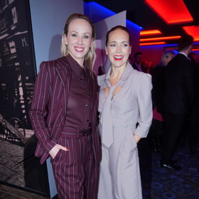 Spolu s herečkou Petrou Hřebíčkovou patřily k nejlépe oblečeným hvězdám večera.