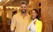 Angie Mangombe a Pepa Kůrka.