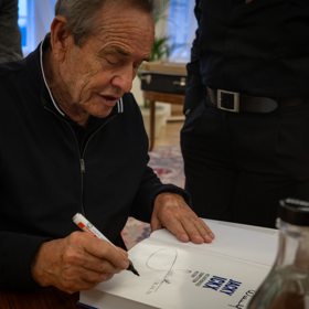 Petr Pavel se na Hradě setkal s belgickým sportovcem Jackem Ickxem.