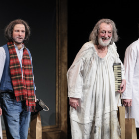 Bolek Polívka se poprvé na pódiu objevil po boku svých synů. 