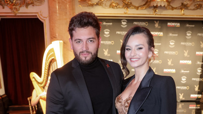 FOTO: Herec a zpěvák Jan Kopečný a modelka Julie Hojdyszová.