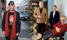 Jan Tuna, Filip Turek, Petr Macinka a Miloš Zeman