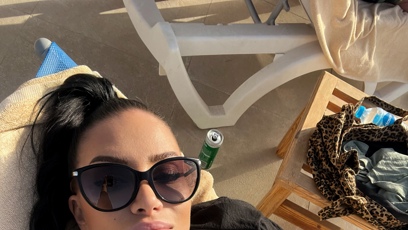 FOTO: Andrea Pomeje si našla čas i na zasloužený odpočinek.