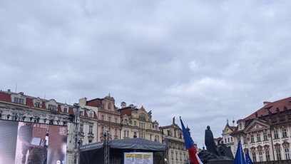 FOTO: Demonstrace na podporu Ukrajiny.