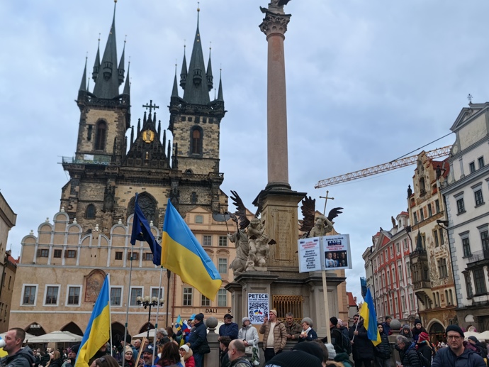 FOTO: Demonstrace na podporu Ukrajiny. – stránka 17