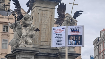 FOTO: O petice a transparenty nebyla nouze.