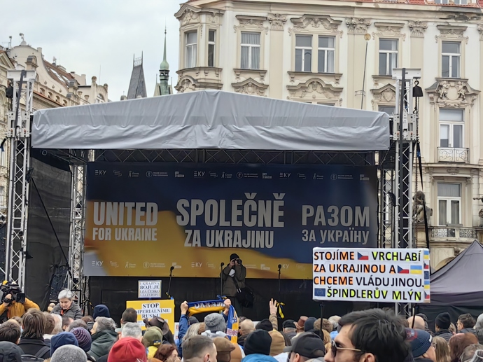 FOTO: Demonstrace na podporu Ukrajiny. – stránka 18
