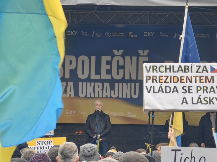 FOTO: Promluvil i prezident Petr Pavel. – stránka 14