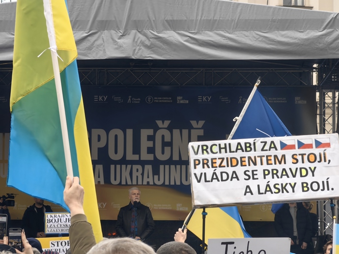 FOTO: Demonstrace na podporu Ukrajiny. – stránka 12