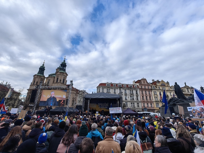 FOTO: Demonstrace na podporu Ukrajiny. – stránka 11