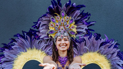 FOTO: Veronika Lálová tancuje sambu.