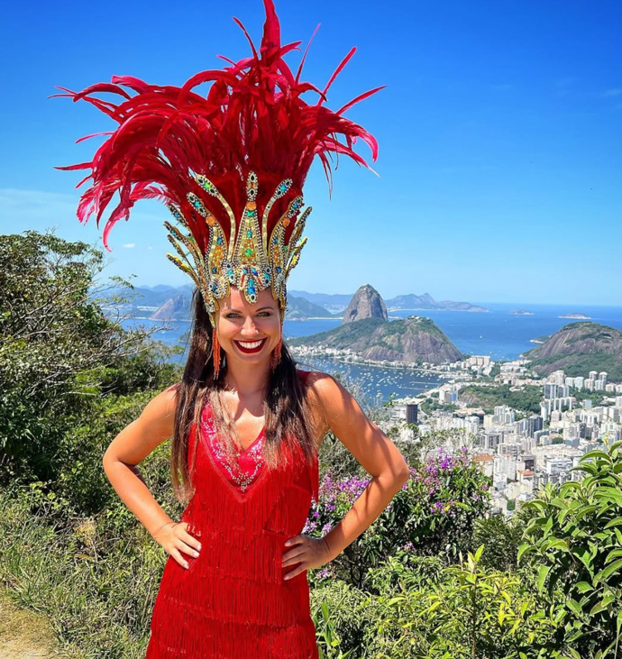 FOTO: Veronika Lálová na karneval jezdí každoročně.