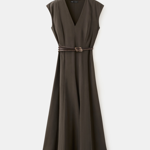 Šaty áčkového střihu s dvojitým páskem, Mango, 1599 Kč