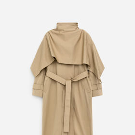 Šálový trenčkot, ARKET, 7500 Kč