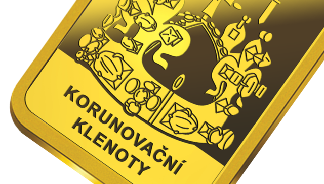 Korunovační klenoty na cihličce z ryzího zlata za 990 Kč. Mimořádná příležitost pro každého Korunovační klenoty na cihličce z ryzího zlata za 990 Kč. Mimořádná příležitost pro každého