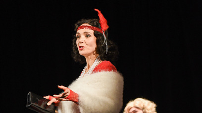 FOTO: Lucie Vondráčková ztvárnila americkou herečku a vědkyni Hedy Lamarr.